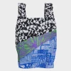SUSAN BIJL The New Shopping Bag^The New Shopping Bag Terrazzo Taselaar Blue Medium
