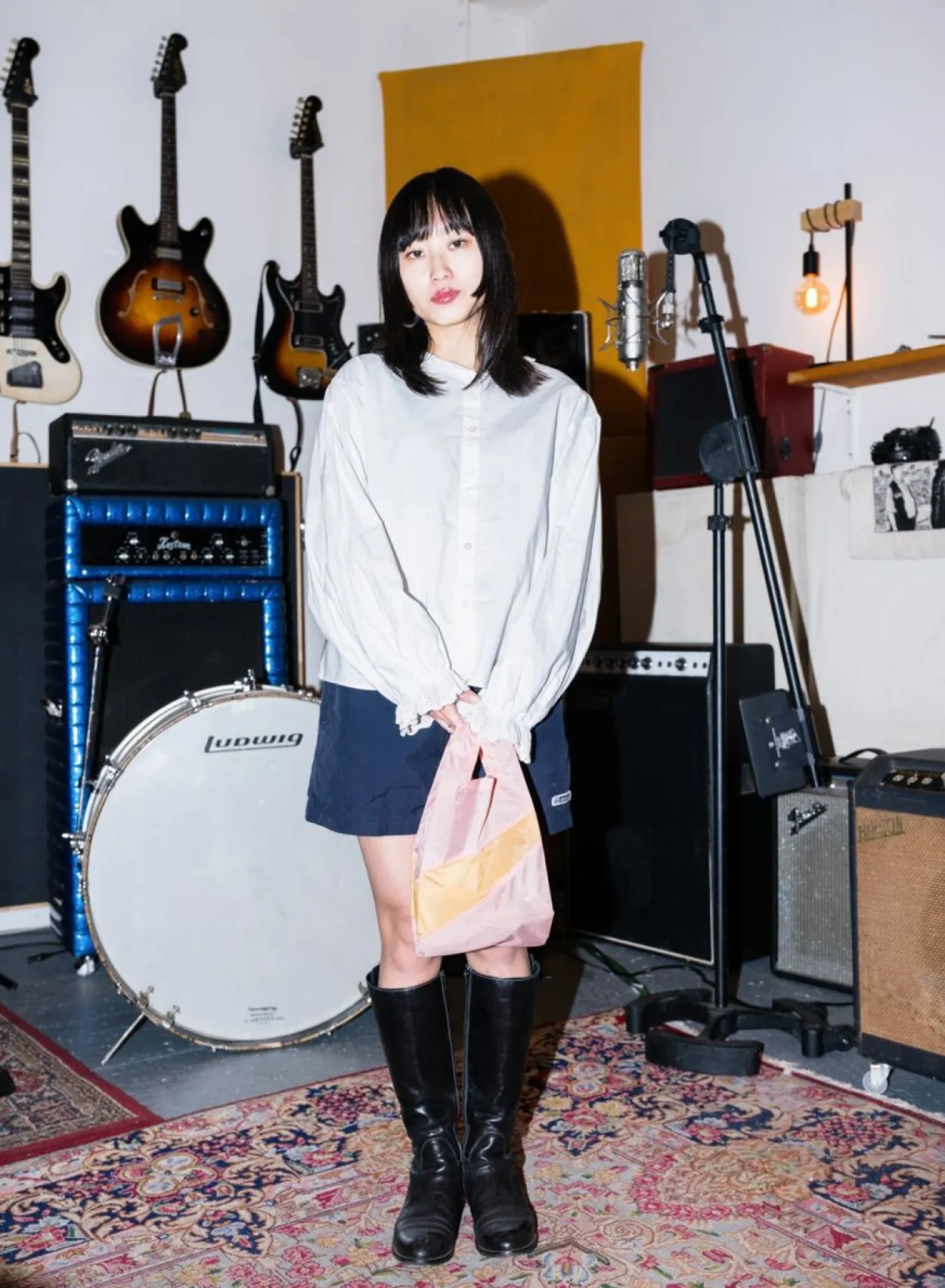 SUSAN BIJL The New Shopping Bag^The New Shopping Bag Tone & Reflect Small