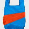 SUSAN BIJL The New Shopping Bag^The New Shopping Bag Wave & Red Alert Large