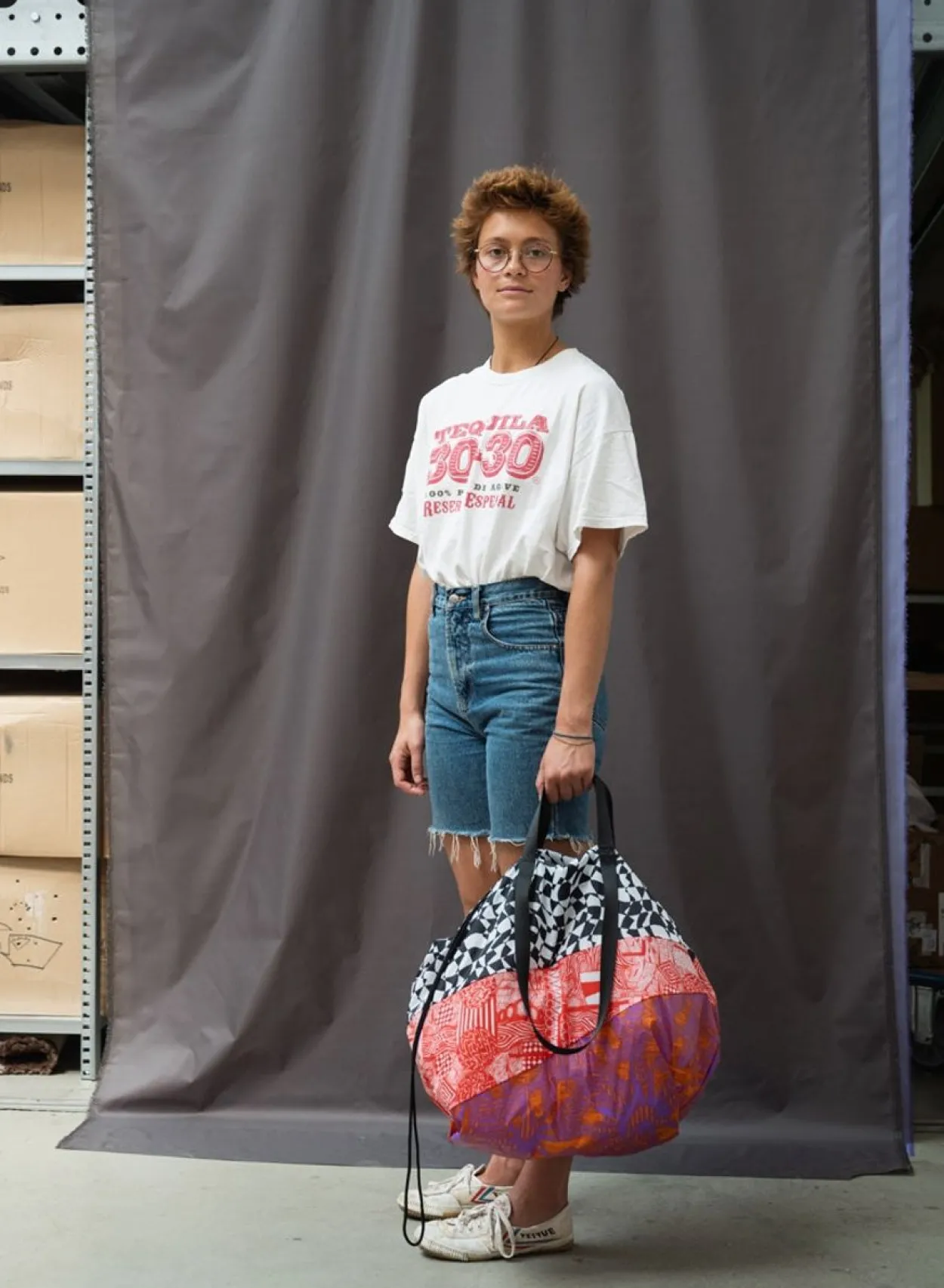 SUSAN BIJL The New Trash Bag^The New Trash Bag Terrazzo Taselaar Red