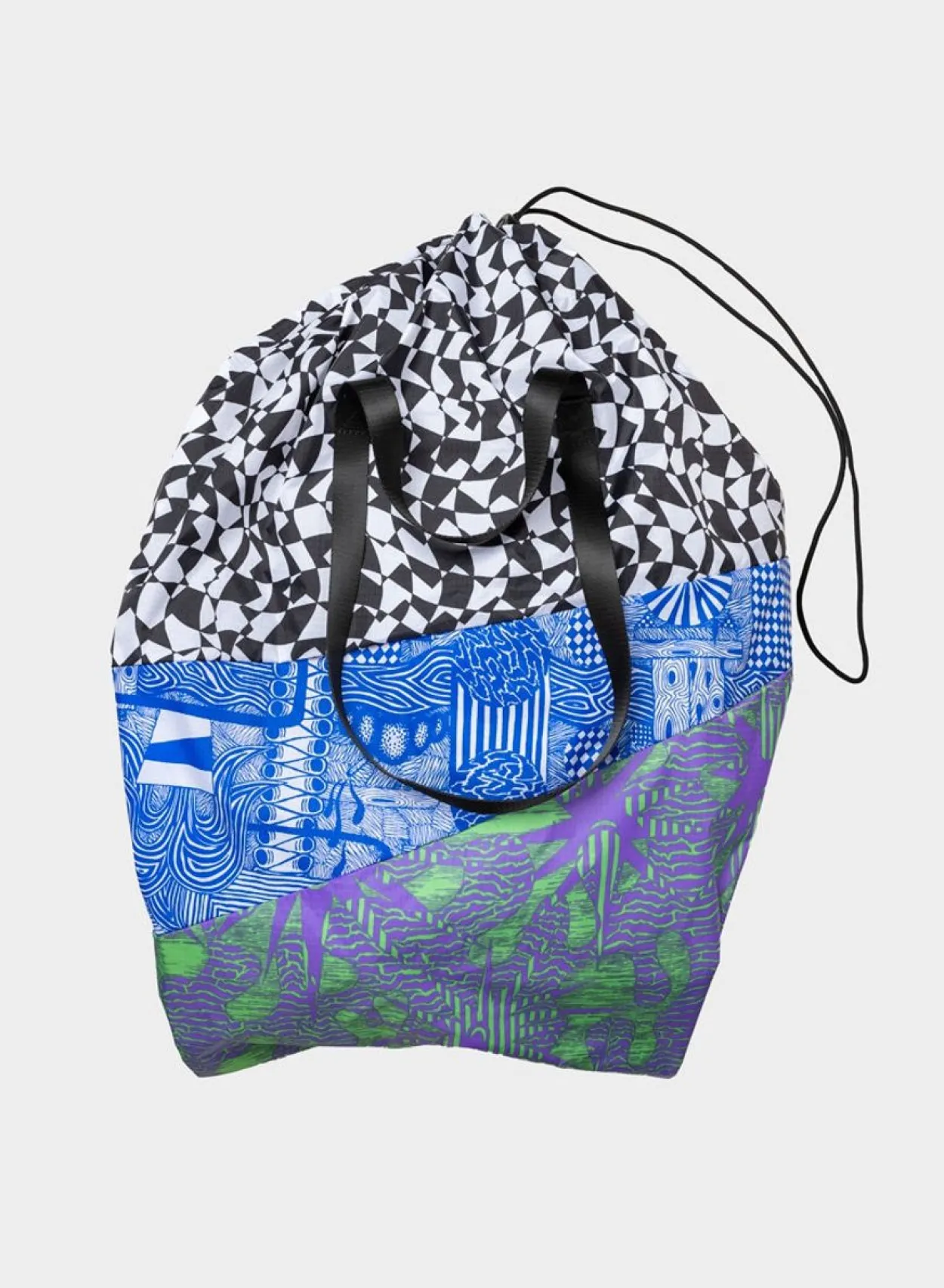 SUSAN BIJL The New Trash Bag^The New Trash Bag Terrazzo Taselaar Blue