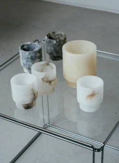 SUSAN BIJL Kaarsenhouders^Tlight Holder, Grey, S - Michael Verheyden