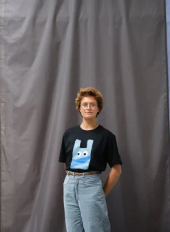 SUSAN BIJL T-Shirts^T-Shirt Play Black
