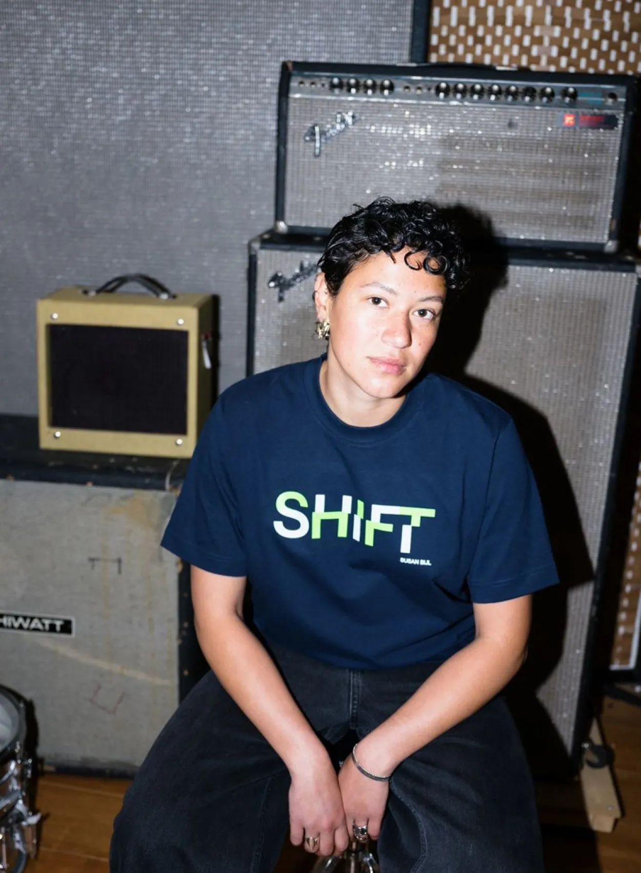 SUSAN BIJL T-Shirts^T-Shirt Shift Navy