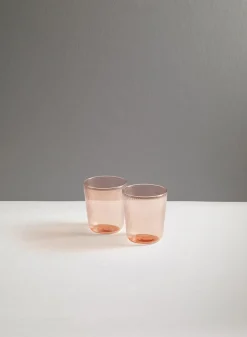 SUSAN BIJL Glaswerk^Tumbler, Set Of Two, Cameo Pink - R+D.Lab