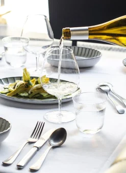 SUSAN BIJL Glaswerk^White Wine Glass, Inku, 50 Cl - Sergio Herman - Set Of 4